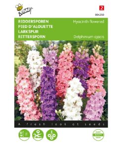 Delphinium, Larkspur - Hyacinth flowered