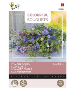 Buzzy® Colorful Bouquets seeds, Royal Blue 3g