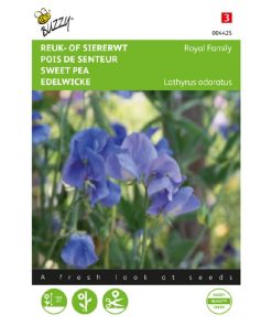 HT Lathyrus, Sweet Pea seeds Royal Family Blue 2g