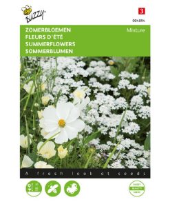 Buzzy® Summer Flowers White mix 2g