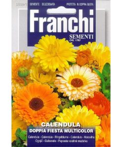 Franchi Marigold seeds, Calendula Doppia Fiesta 309/1 10g
