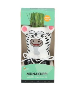 Buzzy Munakuppi - Zebra Wildlife Grow Pot