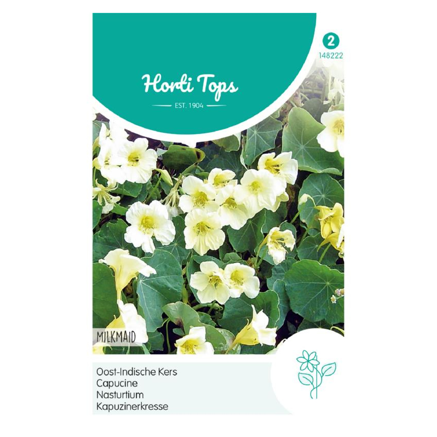 Nasturtium seeds Milkmaid 3g - Image 2