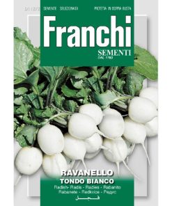 Franchi Radish seeds, Ravanello Tondo Bianco