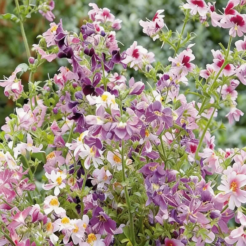 Buzzy Schizanthus Farmer’s Orchid Angel Wings Seeds 0.5g - Image 2