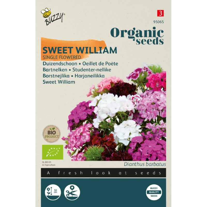 Organic Dianthus seeds