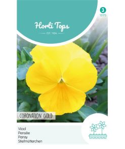 Pansy Coronation Gold