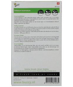Alternative view of Buzzy Green Manure Crimson Clover 200g 80 sq.m
