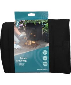 Alternative view of SOGO 55L Potato Grow bag with window