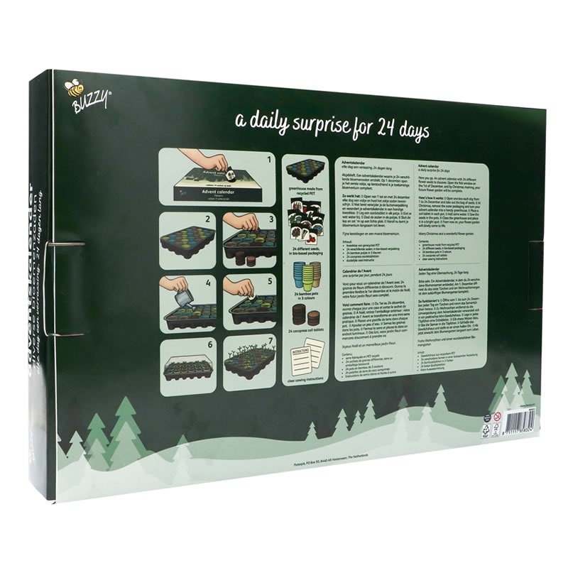 Buzzy Flower Seed Advent Calendar - Image 2