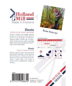 54865-Holland Mill Zinnia Californian Giants