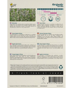 Alternative view of Buzzy Organic Winter Thyme Seeds 0.15g
