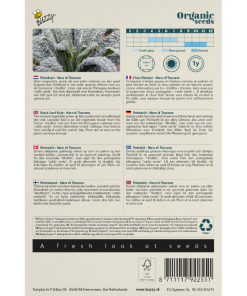 Alternative view of Buzzy Organic Black Leaf Kale Nero di Toscana Seeds 0.5g