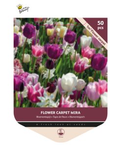 Buzzy Bulbs Pick-up bag Flower carpet 1m Mira Mixed Flower Bulbs