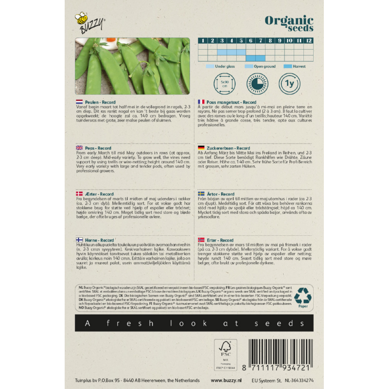 Sugar Pea Record